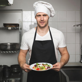 XEMGUE durable material blend of polyester and cotton for kitchen wear