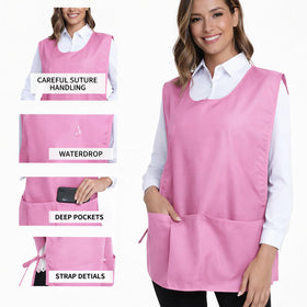 Xeoxarel Cobbler Apron features soft lightweight polyester for long shifts.