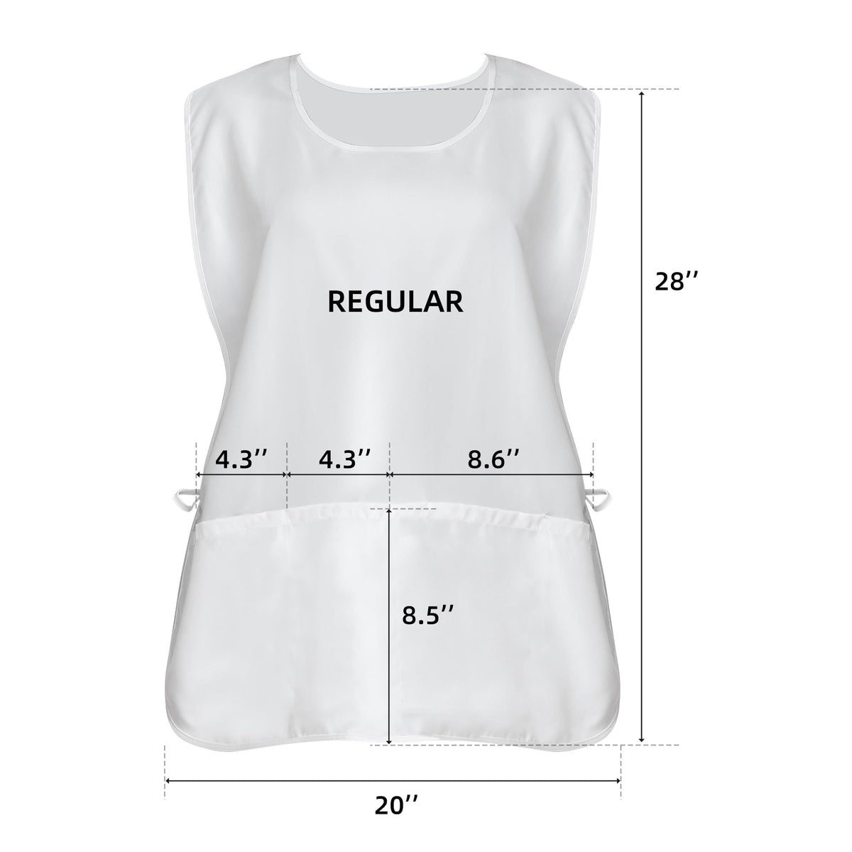 Xeoxarel Cobbler Apron soft polyester fabric for all day comfort.