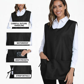 Xeoxarel Cobbler Apron in soft polyester for all-day comfort during long tasks.