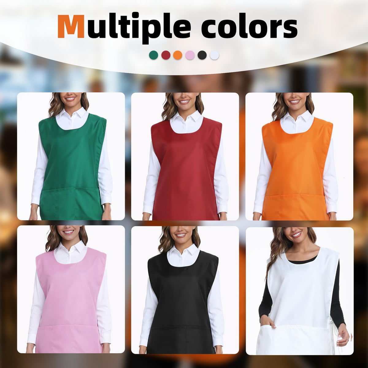 Xeoxarel universal apron OEKO-TEX 100 certified materials
