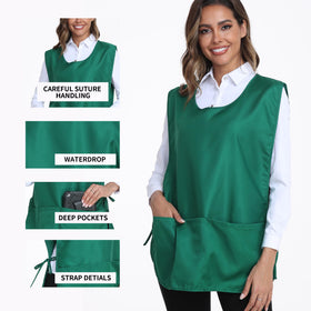 Xeoxarel universal apron soft polyester fabric for all day comfort