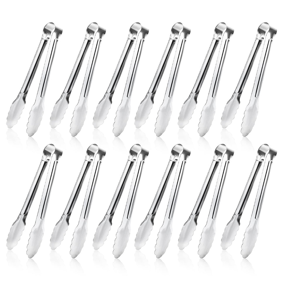 XEVOM plum blossom design mini tongs for elegant table service