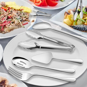 XEVOM serving fork with a sturdy grip for portions.