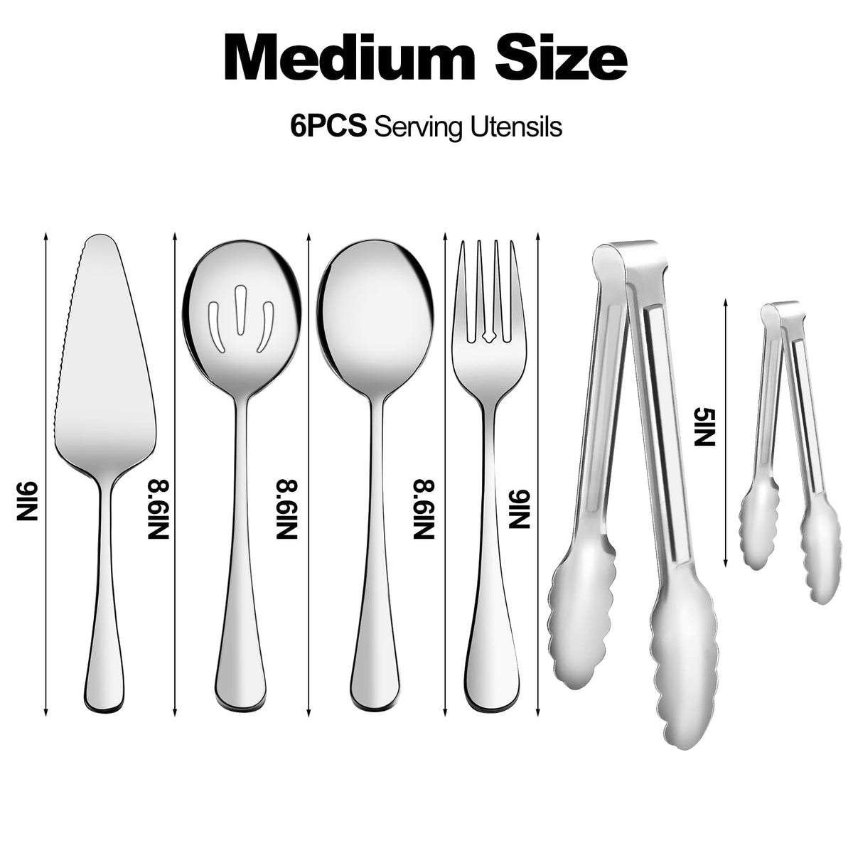 XEVOM slotted serving spoon designed to drain liquids from foods.