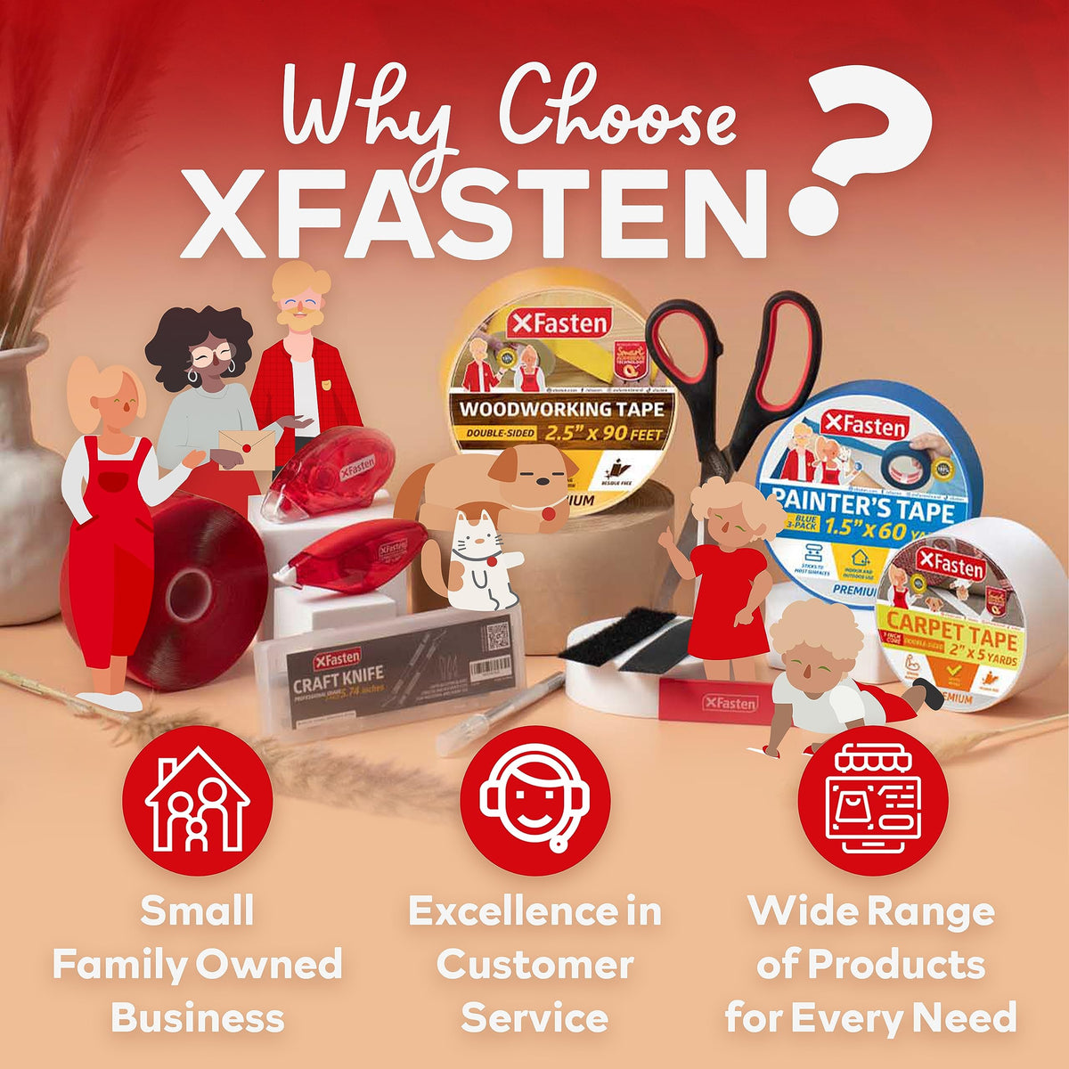 XFasten durable protector suitable for busy gatherings.