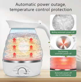 Xfbaozxy 850W fast-boil feature saves time for hot beverages at work or travel.