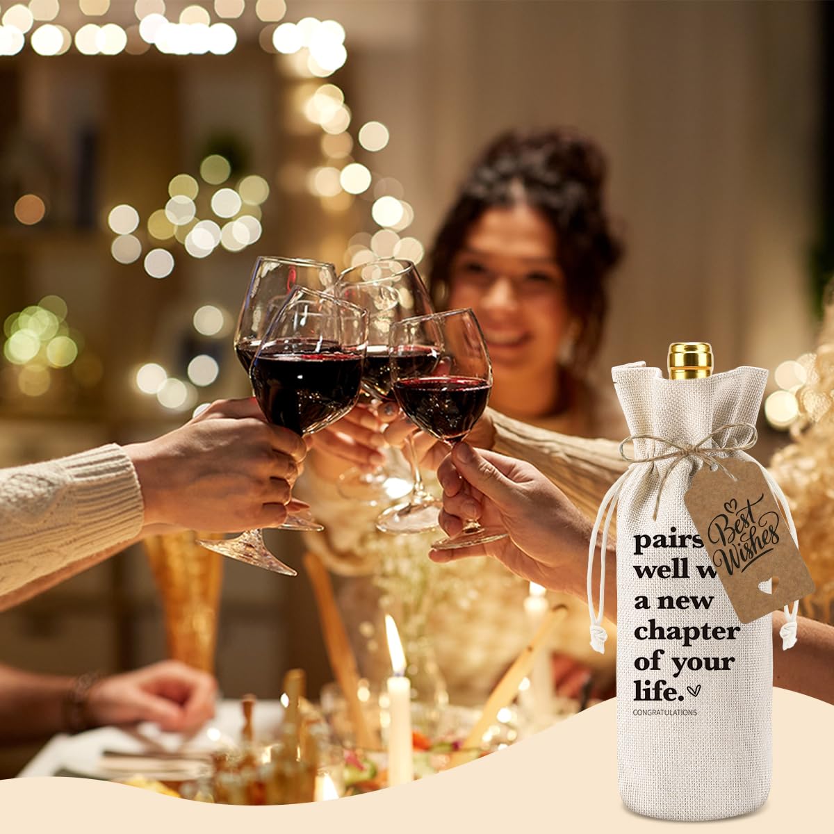 XFW Multipurpose bag can hold gifts beyond wine, enabling versatile celebrations.