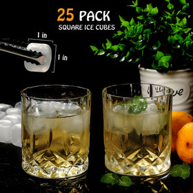 Xgunion ice cubes in a glass chill whiskey or coffee without melting quickly.