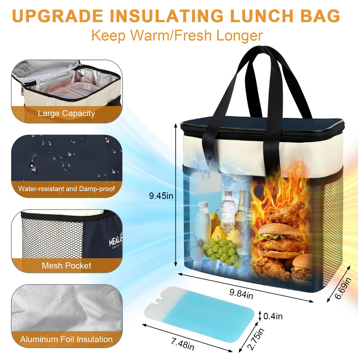 XIANKE leak-proof snap-lock lids preventing leaks in daily bags.
