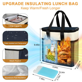 XIANKE leak-proof snap-lock lids preventing leaks in daily bags.