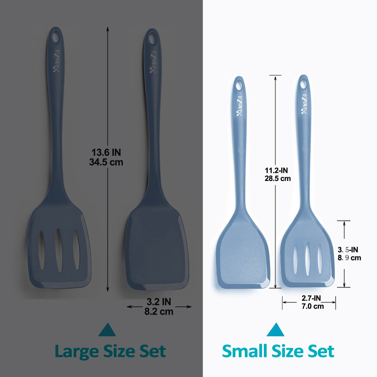 XiaoZu seamless one-piece spatula design for easy cleaning