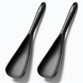 XiaoZu silicone spatula spoon durable black matte finish for versatile cooking