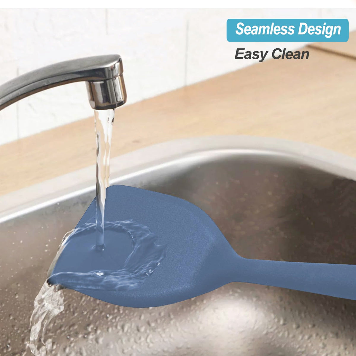 XiaoZu spatula with large hook hole for easy hanging and storage