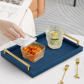 XIGEXIGE luxury home decor tray enhances living room organization