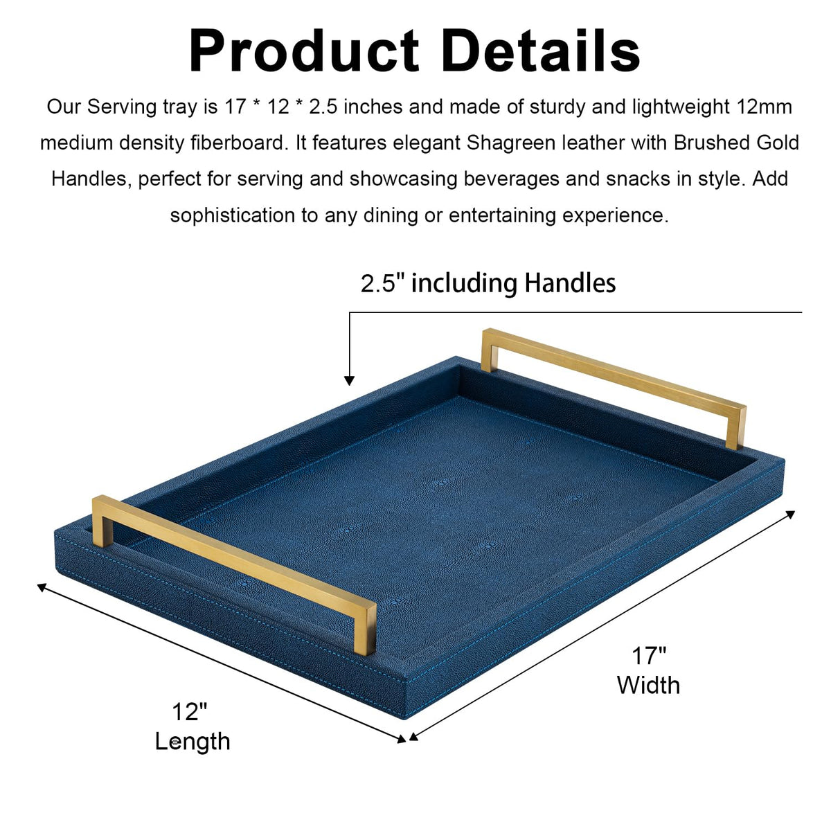 XIGEXIGE ottoman-serving tray ready for meals or beverages
