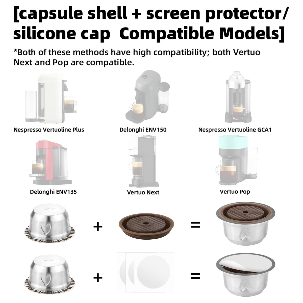 XIHIRCD silicone lid fits the pod to prevent spills during extraction.