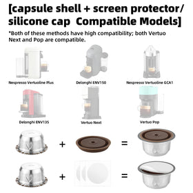 XIHIRCD silicone lid fits the pod to prevent spills during extraction.