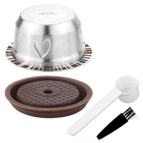 XIHIRCD Vertuo reusable pod 230ml ready for eco friendly coffee brewing.