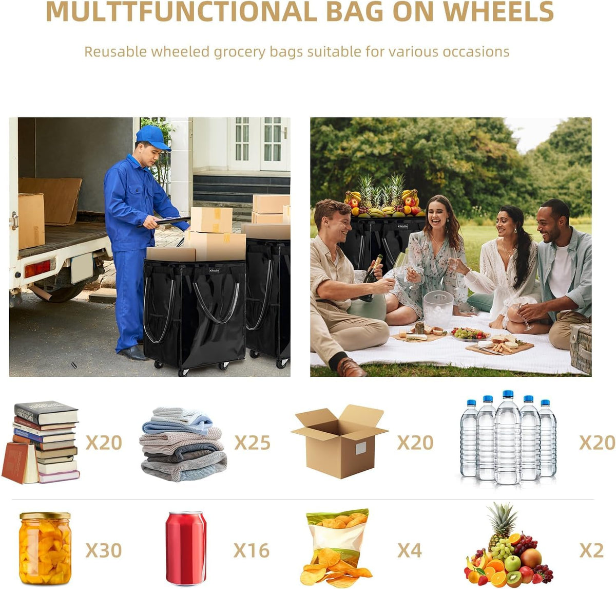 Xiktslin heavy-duty polypropylene construction for long-lasting performance
