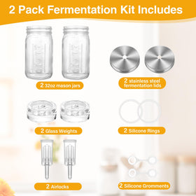 Xileanalee wide-mouth jar opening aids quick filling and easy cleaning.