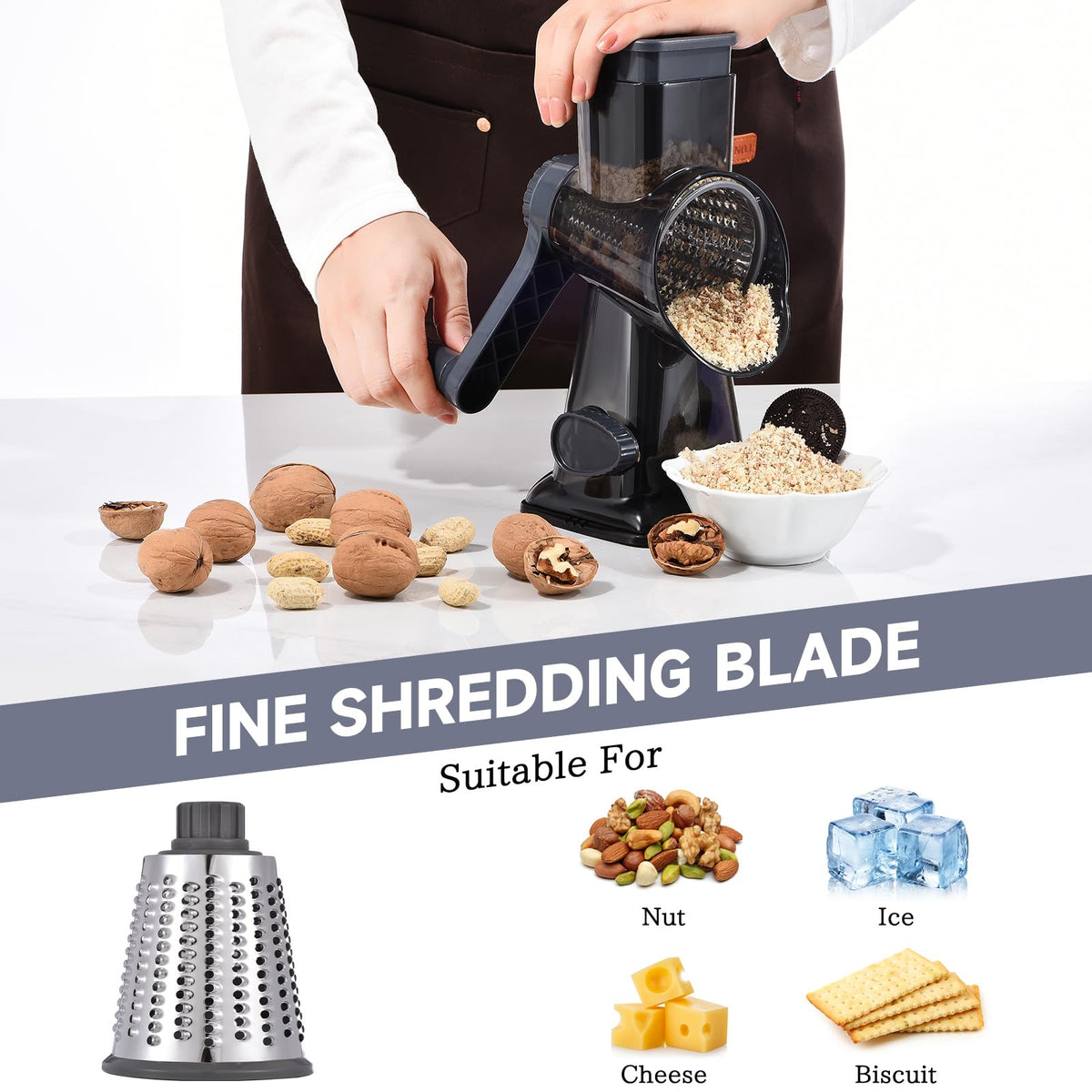 Xilrvna detachable parts for easy cleaning and storage.