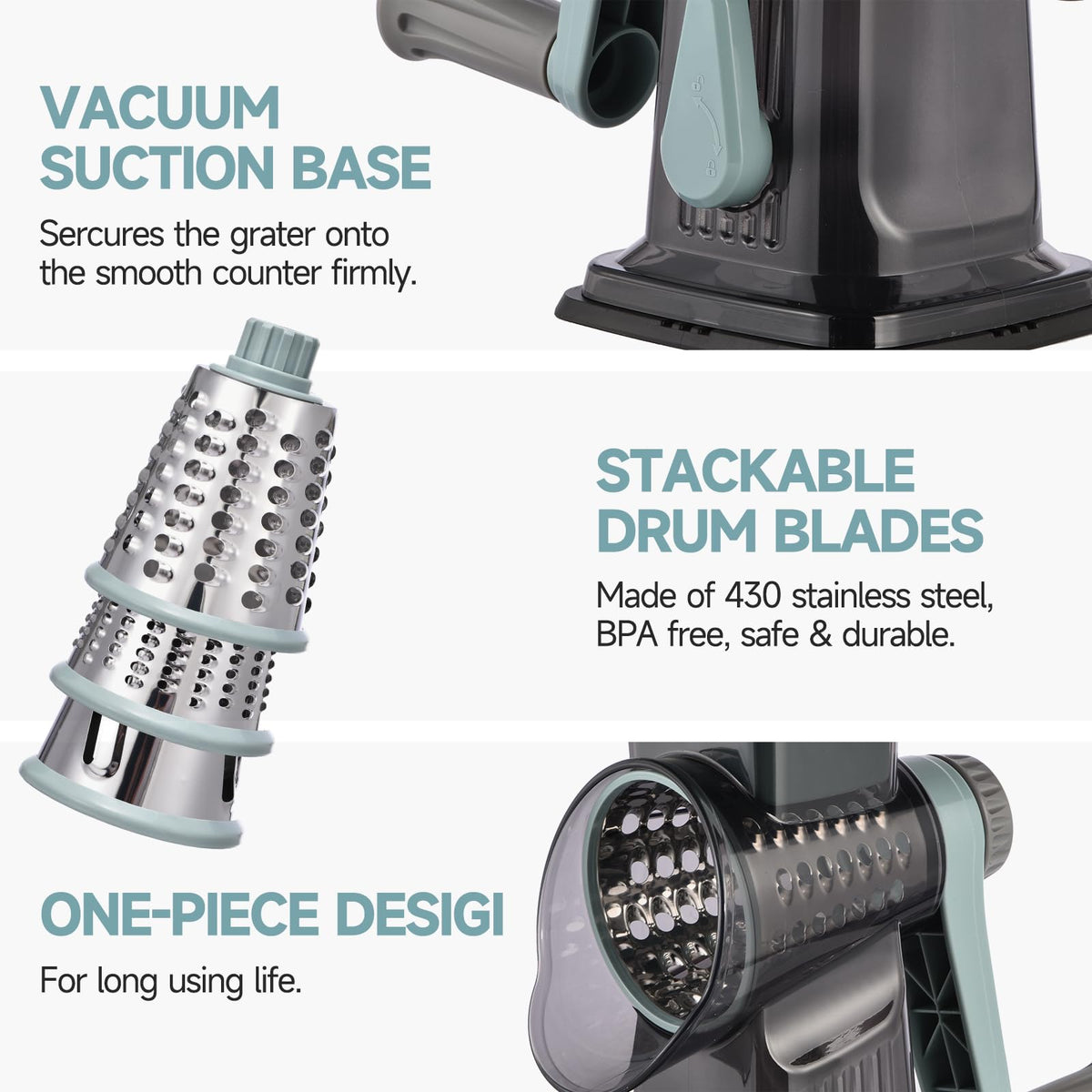 Xilrvna detachable parts simplify storage and cleanup after use
