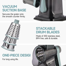 Xilrvna detachable parts simplify storage and cleanup after use