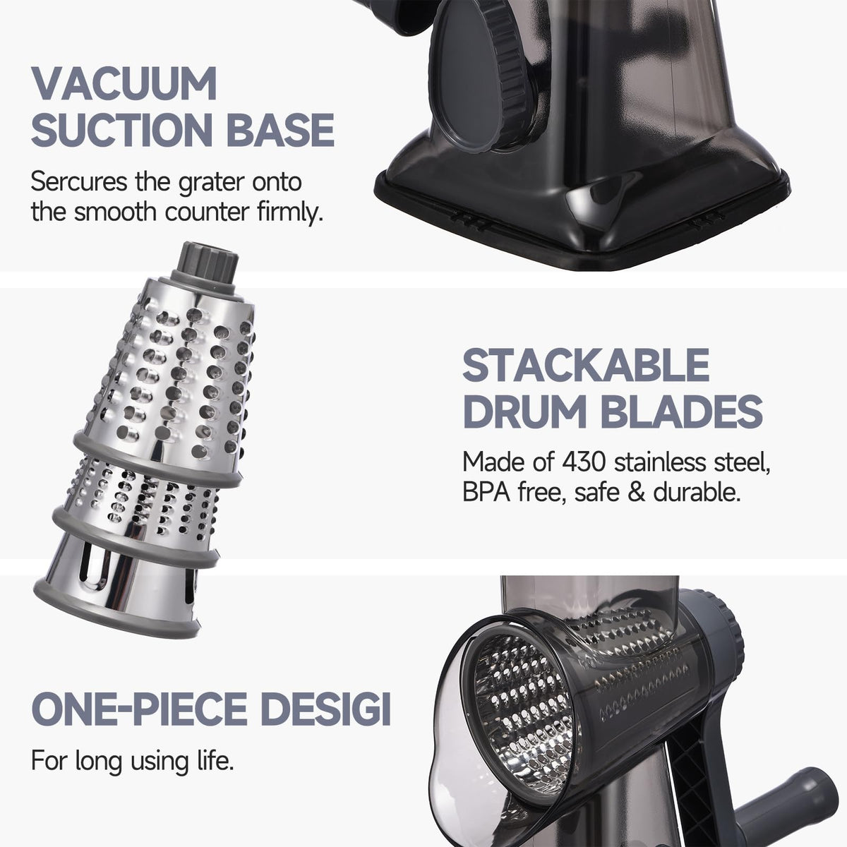 Xilrvna hand-crank design enables electricity-free operation.