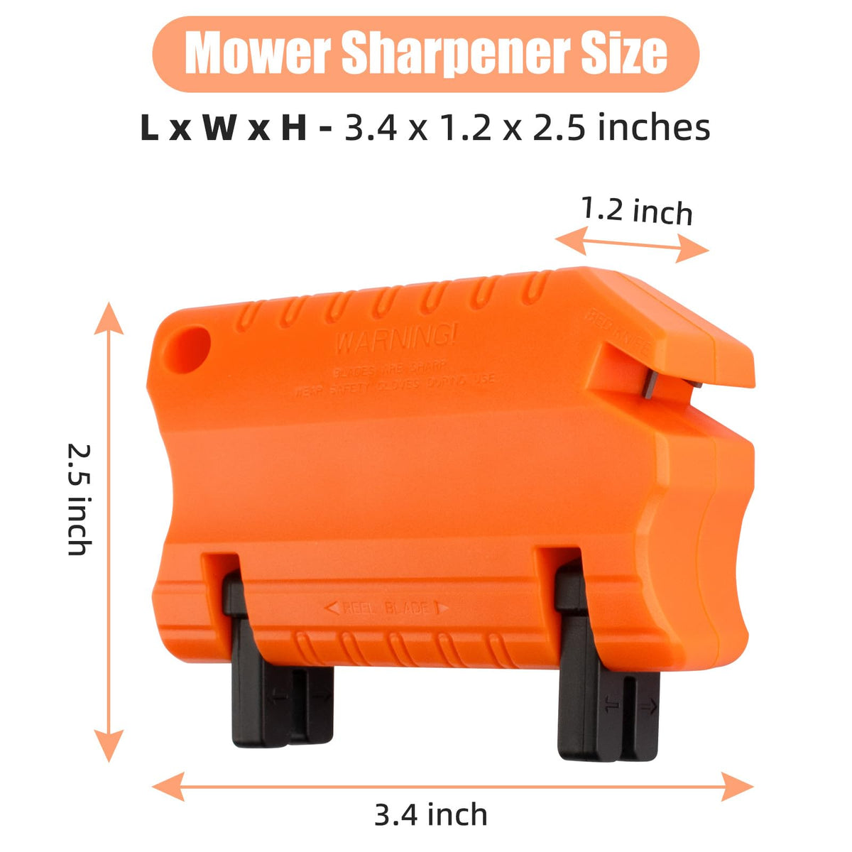Ximoon bed knife sharpener slot highlights precise edge restoration.