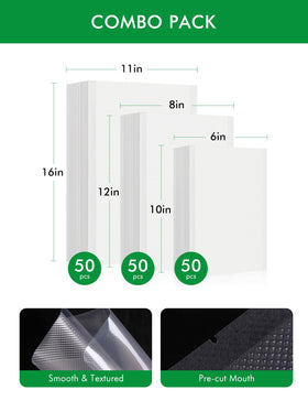 XinBaoLong BPA-free bags compatible with major vacuum sealers for reliable sealing