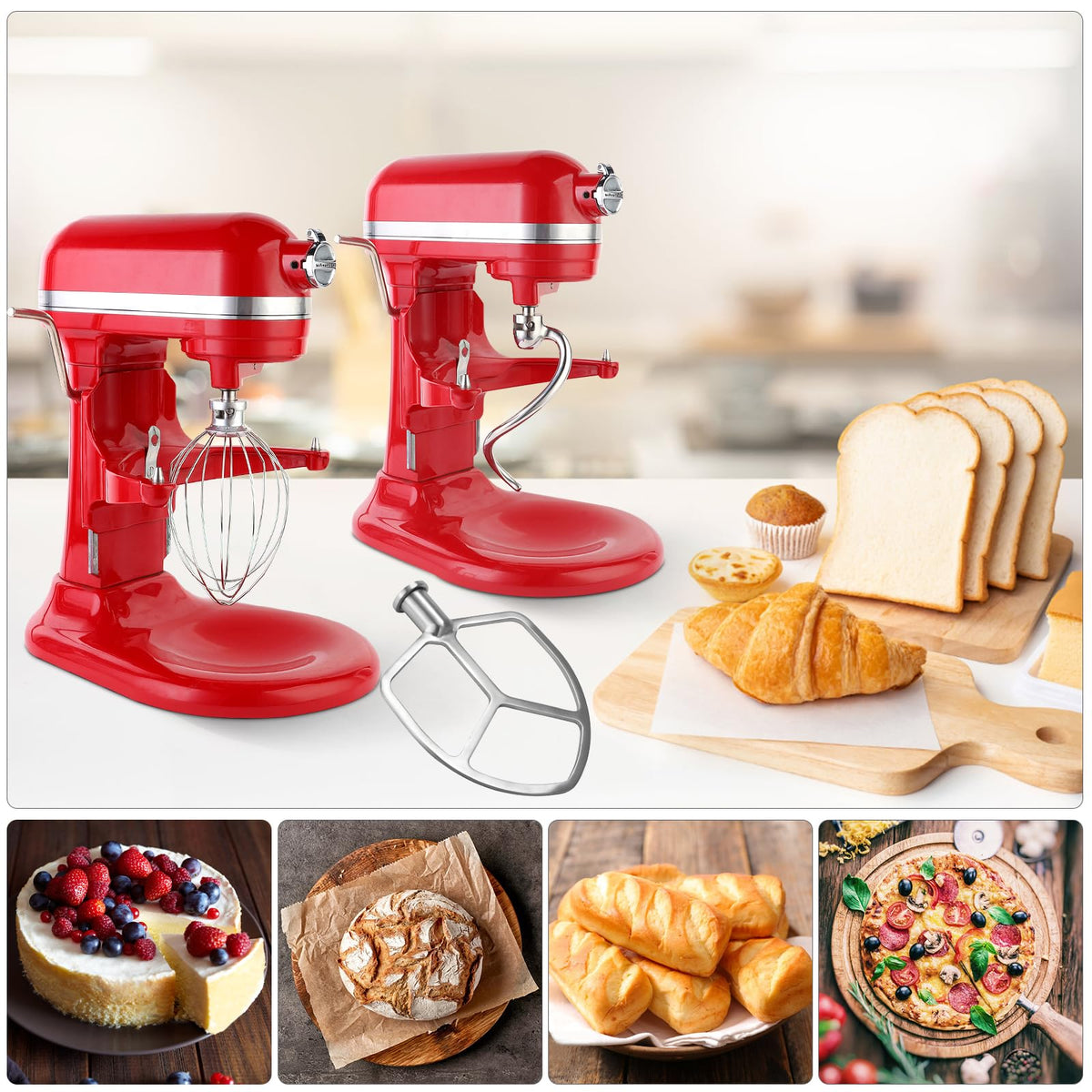 Xinboogq dishwasher-safe design makes post-cake cleanup easy.