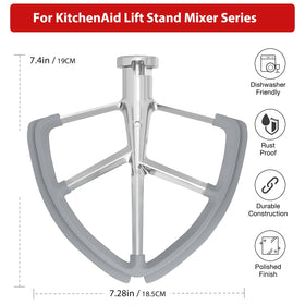 XINCAN compatible 6-quart KitchenAid mixer for a snug fit.