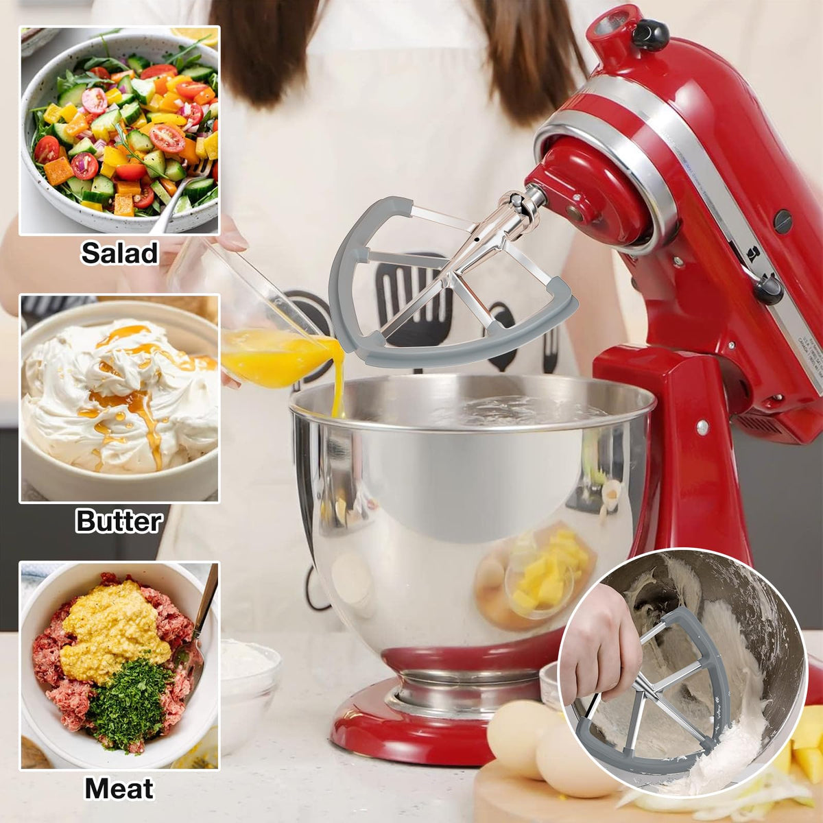 XINCAN secure-fit design helps quick setup on compatible KitchenAid models.