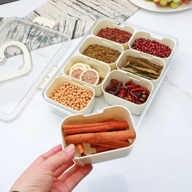 Xing-Ruiyang snack platter doubles as dessert and appetizer tray.
