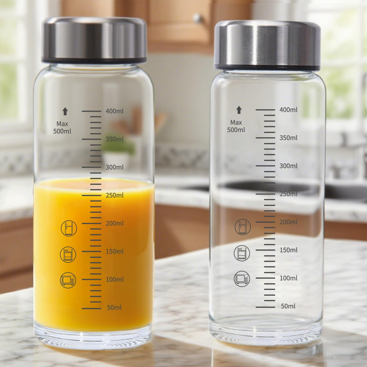 XINHUISHQZ compact 16oz bottles for on-the-go hydration