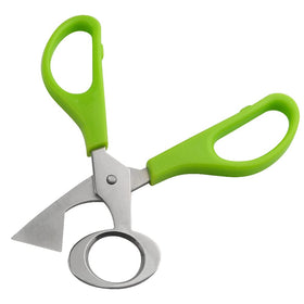 XINMEIWEN quail egg cutter red handle for precise top-opening action