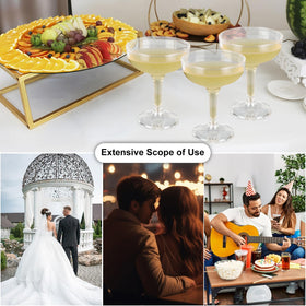 XIRUOXINKEMAO disposable glasses for celebrations and easy post-event cleanup.
