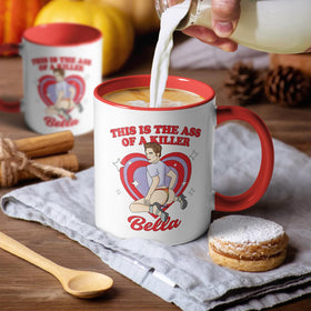 XKZGSZB This is the Ass of a Killer Bella mug ergonomic handle and compact size.