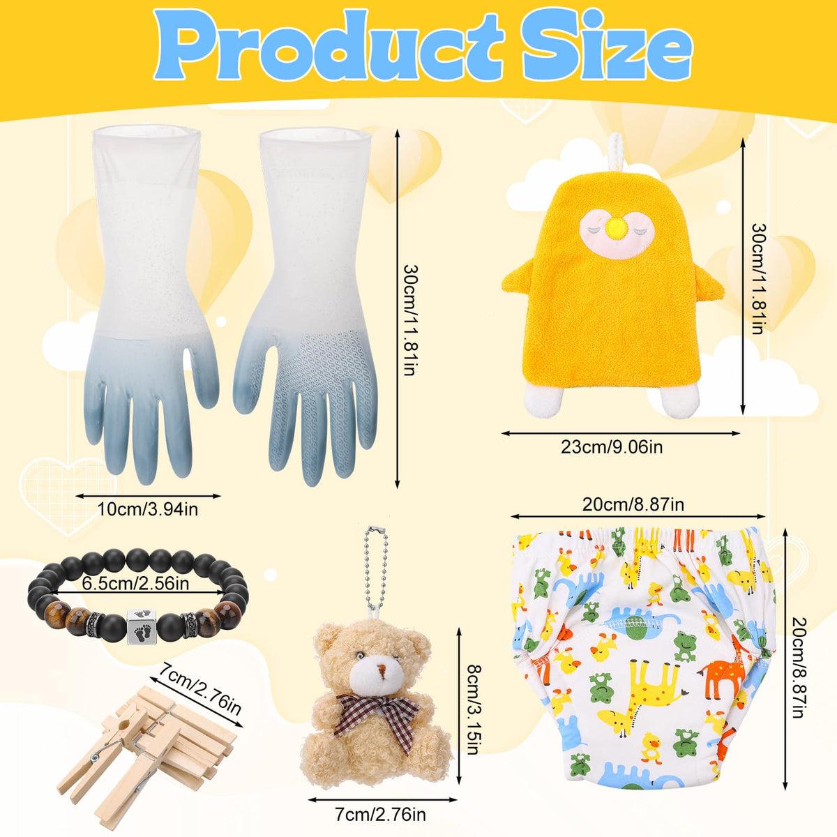 XLSXEXCL Beaded Daddy Bracelet adds luck and style during baby duty.