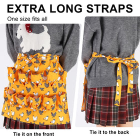 XLSXEXCL egg collection set showing apron and basket together