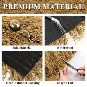 XLX TURF anti-slip, waterproof thatch runner stays in place