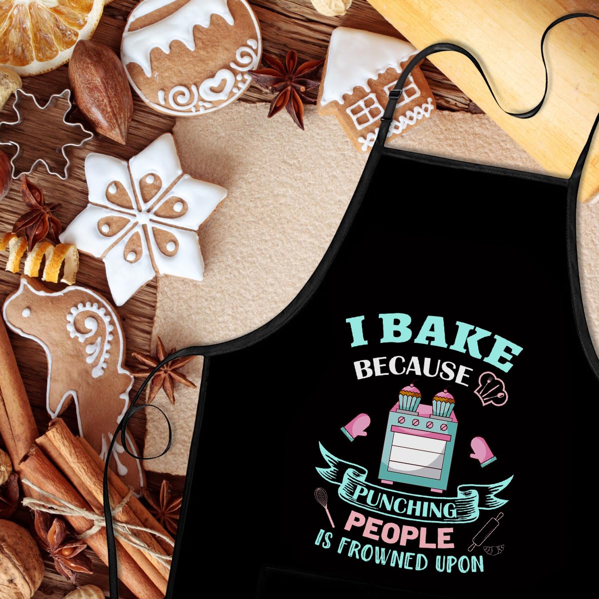 Xmeden baking-essentials apron complements home baker kits and sets