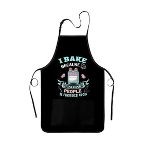 Xmeden funny baking apron with pockets keeps tools handy during baking sessions