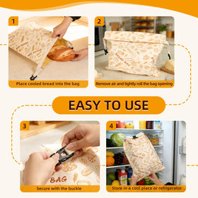 XMshineQ beeswax bag care: wash and air-dry.