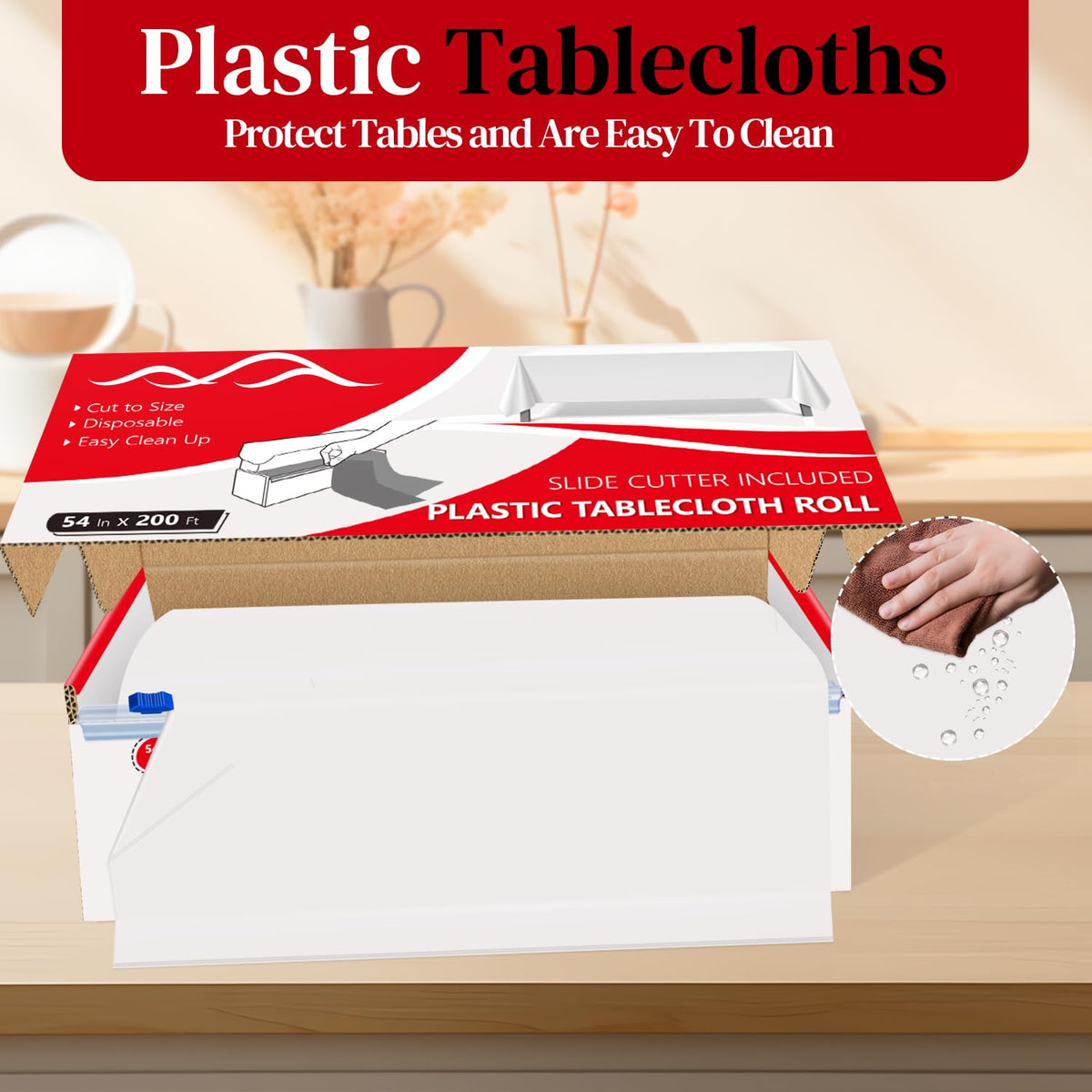 Xnluothsk versatile party-wedding table cover for holidays and gatherings.