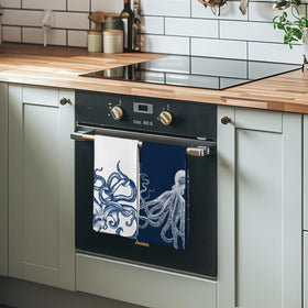 XNXLDYLH Coastal Octopus dish towel ideal for drying hands