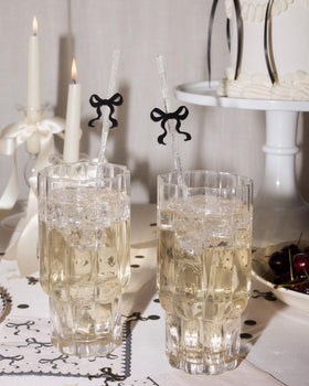 Birthday celebration straw set from xo Fetti for photo worthy drinks