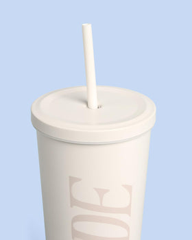 xo-fetti Bride Tumbler brush cleaner included to keep the cup pristine.