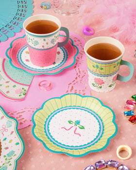 xo, Fetti bright pastel tableware elevates any celebration